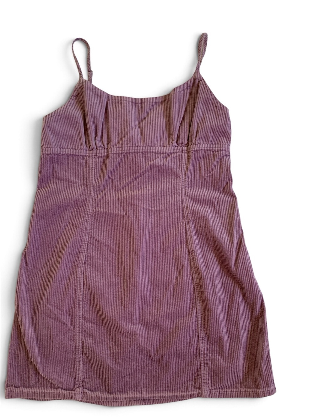 wild fable Purple Lavender Faux Corduroy Mini Slip Zip-up Dress